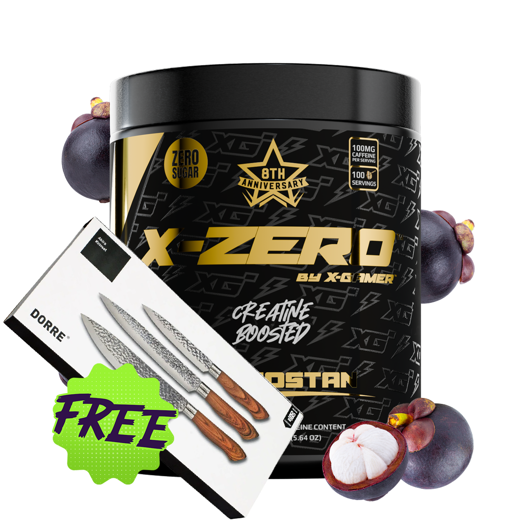 X-Zero Mangostan With Creatine (160g / 100 Servings)