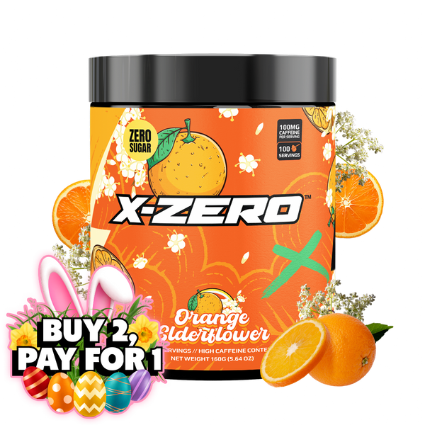 X-Zero Orange Elderflower (160g / 100 Portionen)
