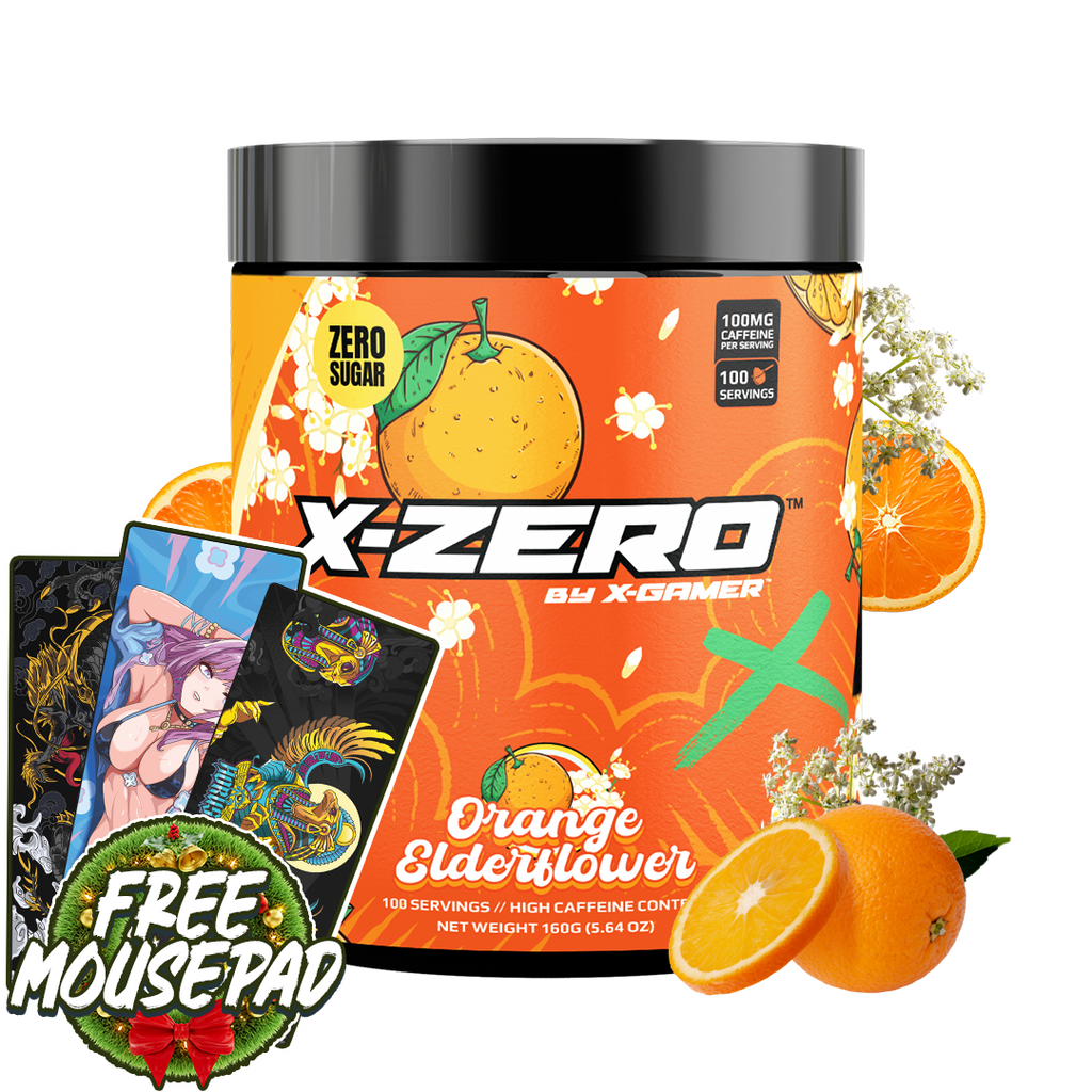 X-Zero Orange Elderflower (160g / 100 Servings)