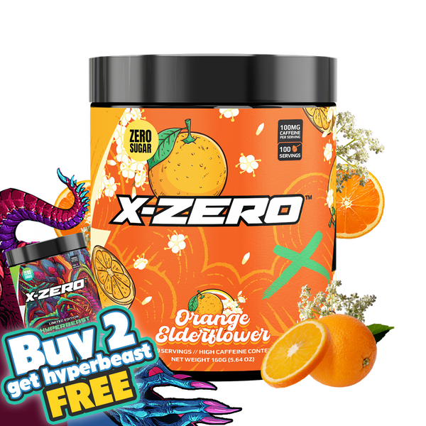 X-Zero Orange Elderflower (160g / 100 portioner)