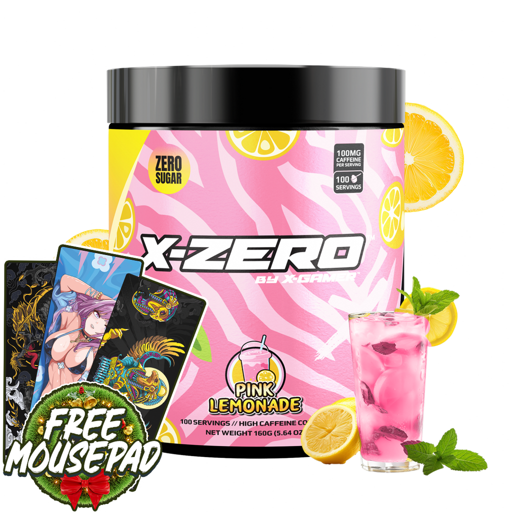 X-Zero Pink Lemonade (160g / 100 Servings)