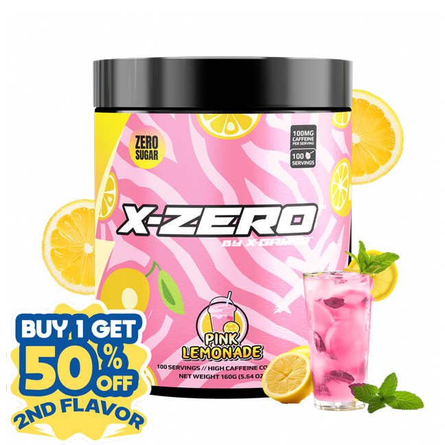 X-Zero Pink Lemonade (160g / 100 Portionen)
