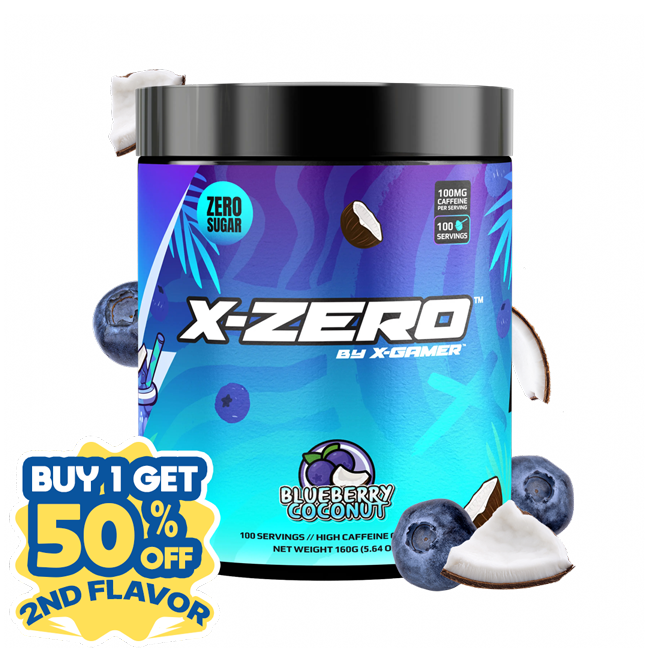 X-Zero Blueberry & Coconut (160 g / 100 Portionen)