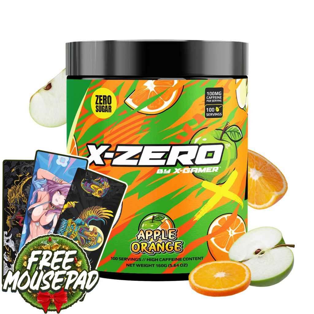 X-Zero Apple Orange (160g / 100 Servings)