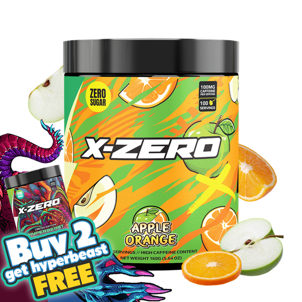 X-Zero Apple Orange  (160g / 100 portioner)
