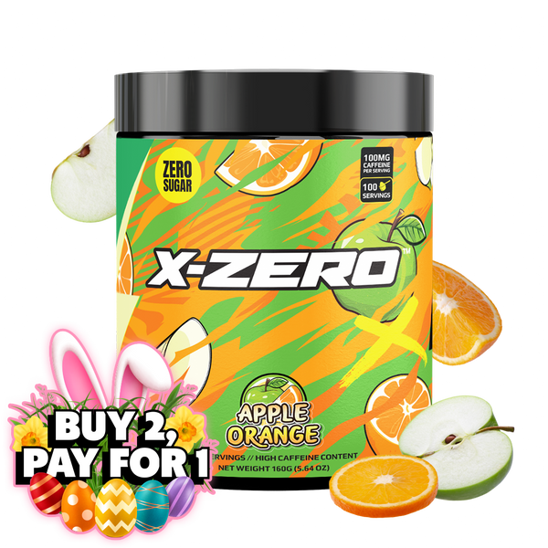 X-Zero Apple Orange  (160g / 100 portioner)