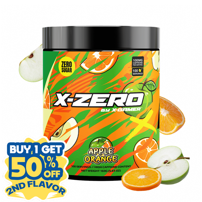 X-Zero Apple Orange  (160g / 100 portioner)