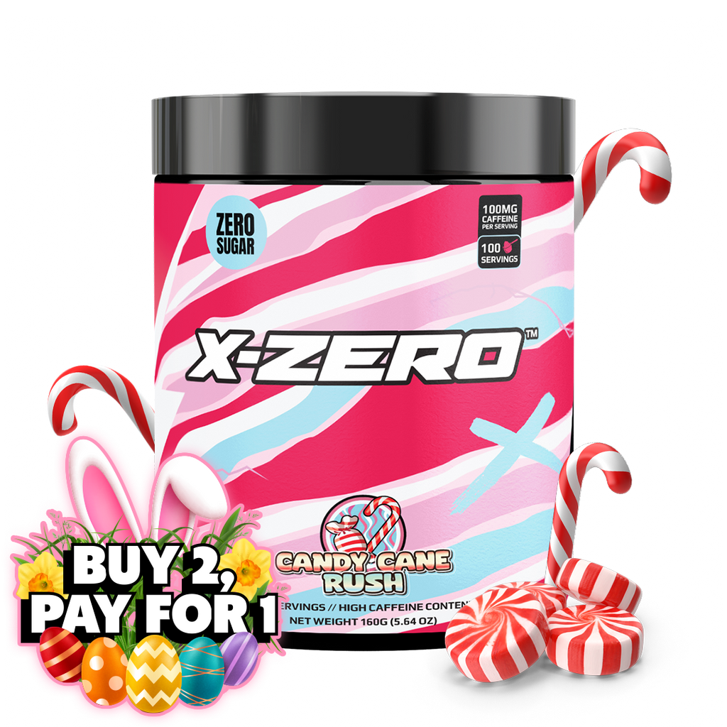 X-Zero Candy Cane Rush (160g / 100 Servings)