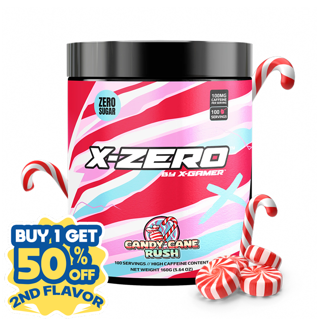 X-Zero Candy Cane Rush (160g / 100 portioner)