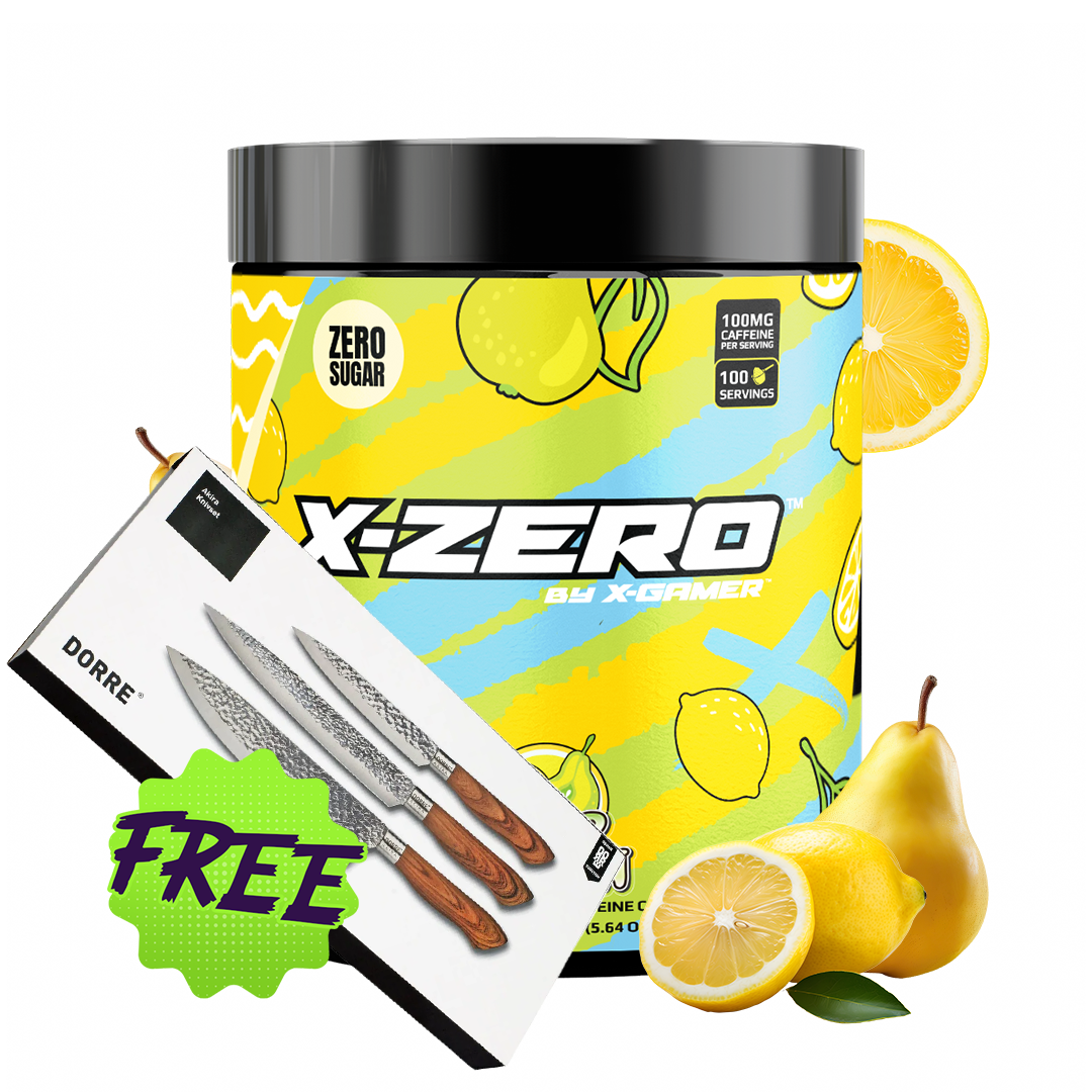 X-Zero Pear Lemon (160g / 100 Servings)