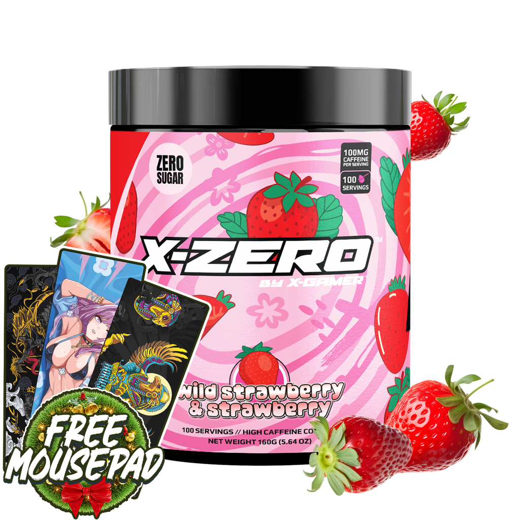 X-Zero Wild Strawberry & Strawberry (160g / 100 Servings)