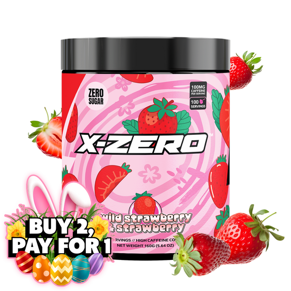 X-Zero Wild Strawberry & Strawberry (160g / 100 Portionen)