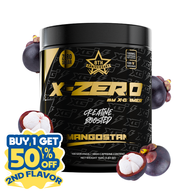 X-Zero Mangostan With Creatine (160g / 100 portioner)