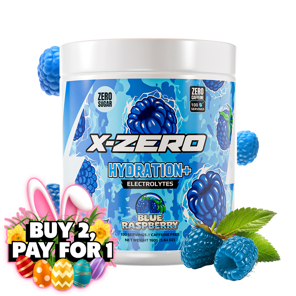 X-Zero Hydration Blue Raspberry (160g / 100 Servings)