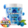 X-Zero Hydration Blue Raspberry (160g / 100 Servings)