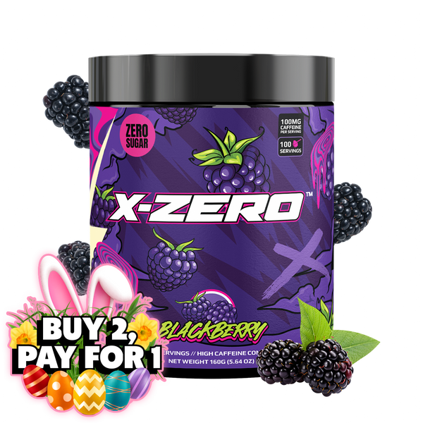X-Zero Blackberry (160g / 100 portioner)