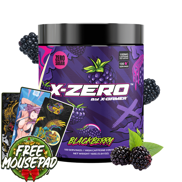 X-Zero Blackberry (160g / 100 Servings)