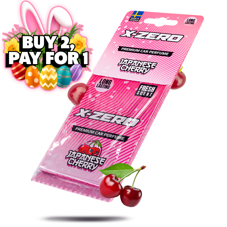 X-Zero Premium Car Air Freshener - Japanese Cherry