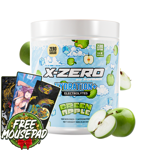 X-Zero Hydration+ Green Apple (160g / 100 portioner)