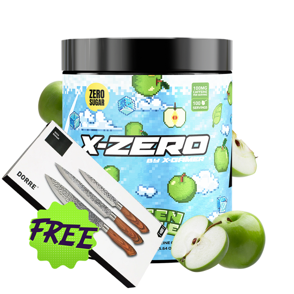 X-Zero Green Apple (160g / 100 Servings)