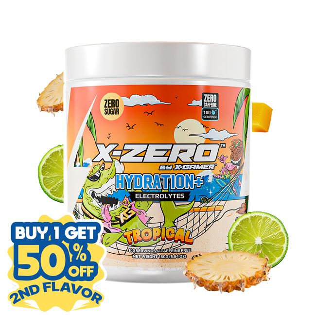 X-Zero Hydration Tropical (160g / 100 Servings)