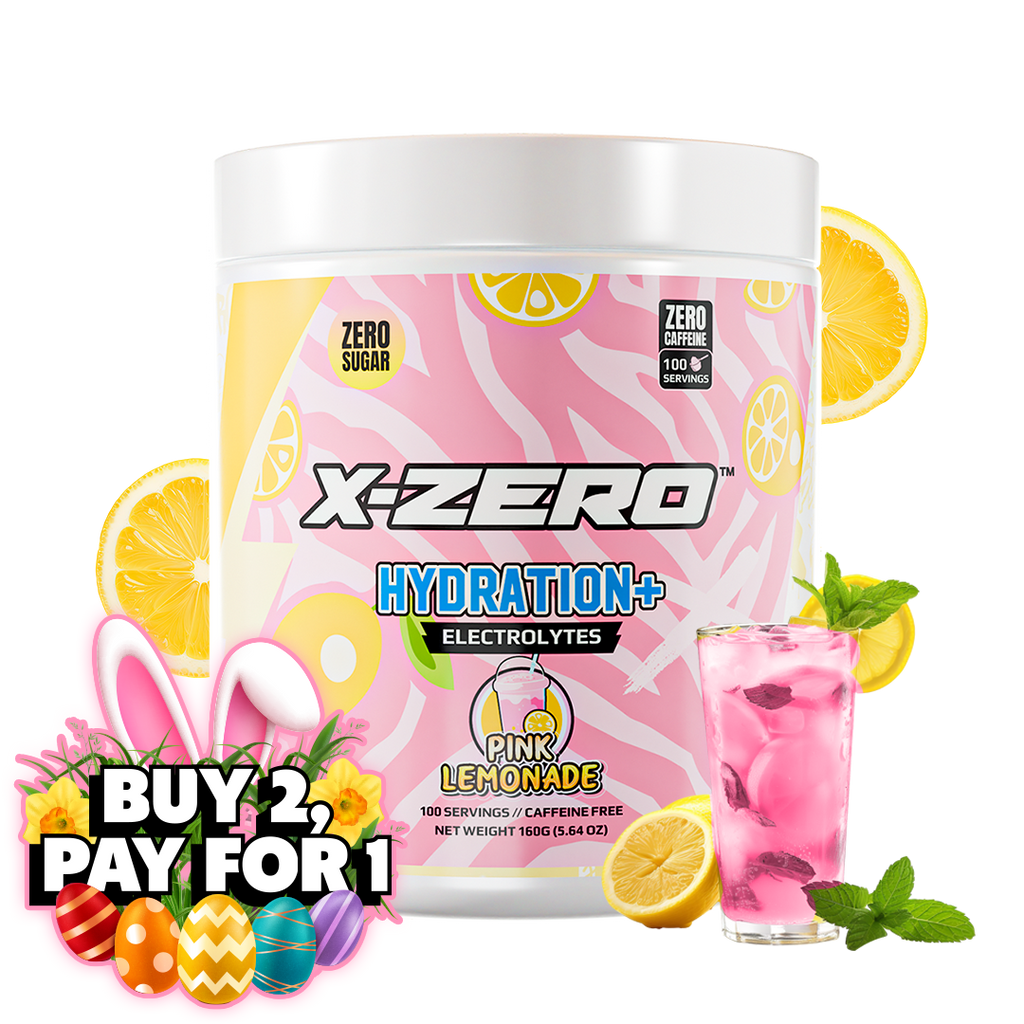 X-Zero Hydration Pink Lemonade (160g / 100 Servings)