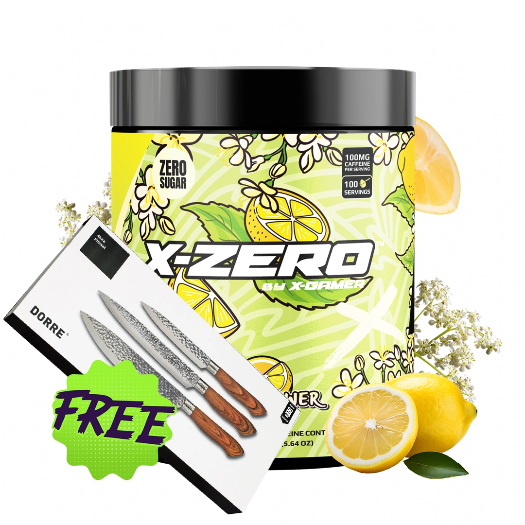 X-Zero Elderflower Lemon (160g / 100 Portionen)