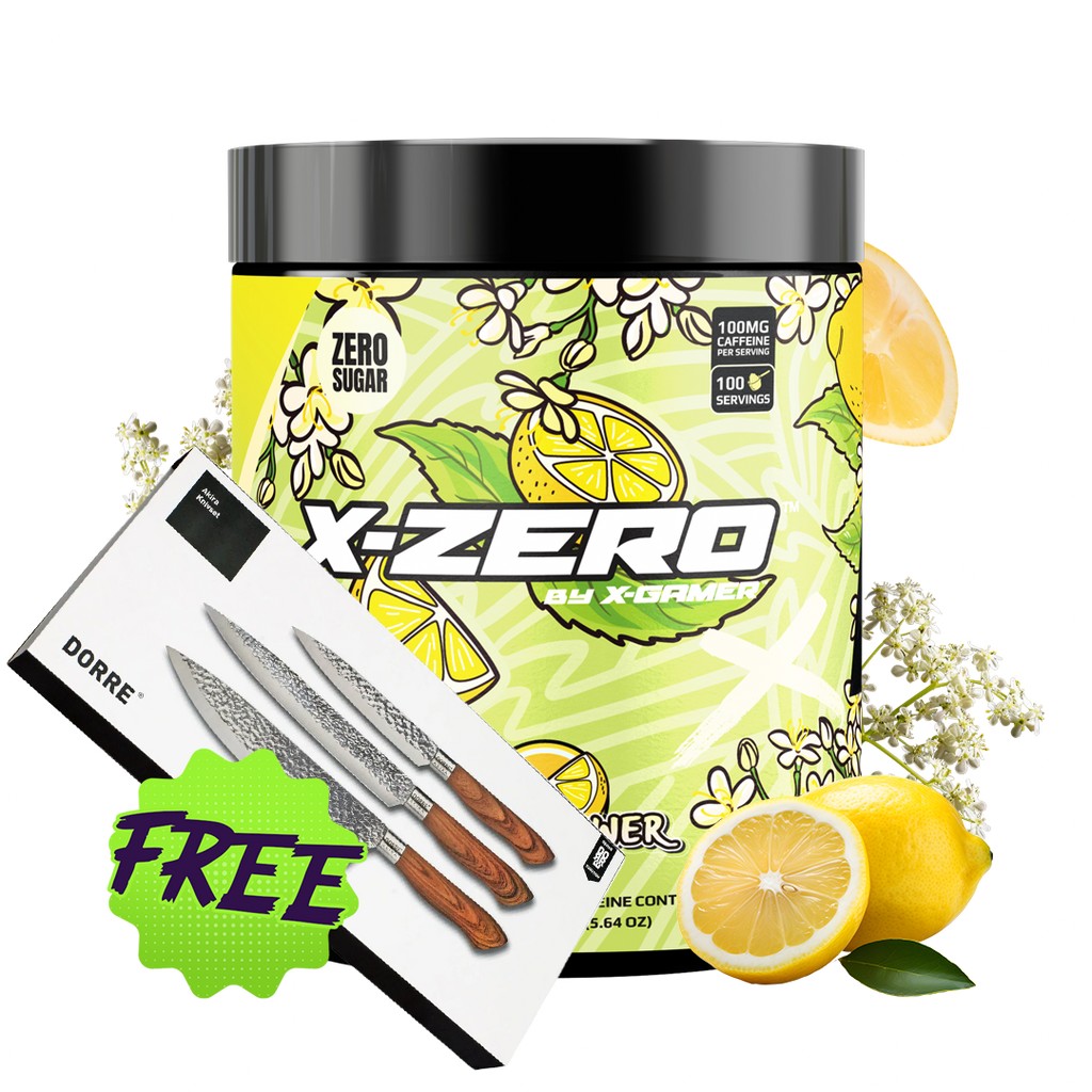 X-Zero Elderflower Lemon (160g / 100 Servings)