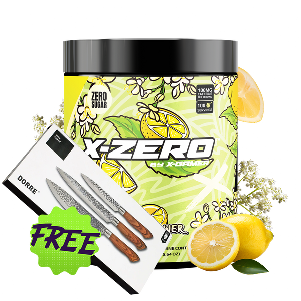 X-Zero Elderflower Lemon (160g / 100 Servings)