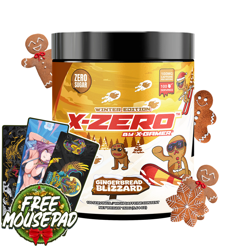 X-Zero Gingerbread Blizzard (160g / 100 Servings)