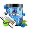 X-Zero Blue Raspberry (160g / 100 Servings)