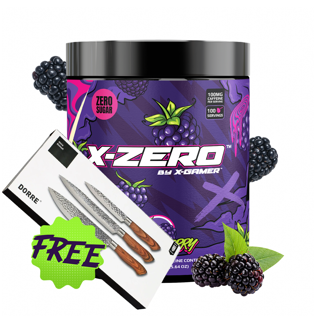 X-Zero Blackberry (160g / 100 Servings)