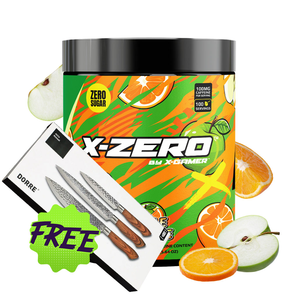 X-Zero Apple Orange (160g / 100 Servings)