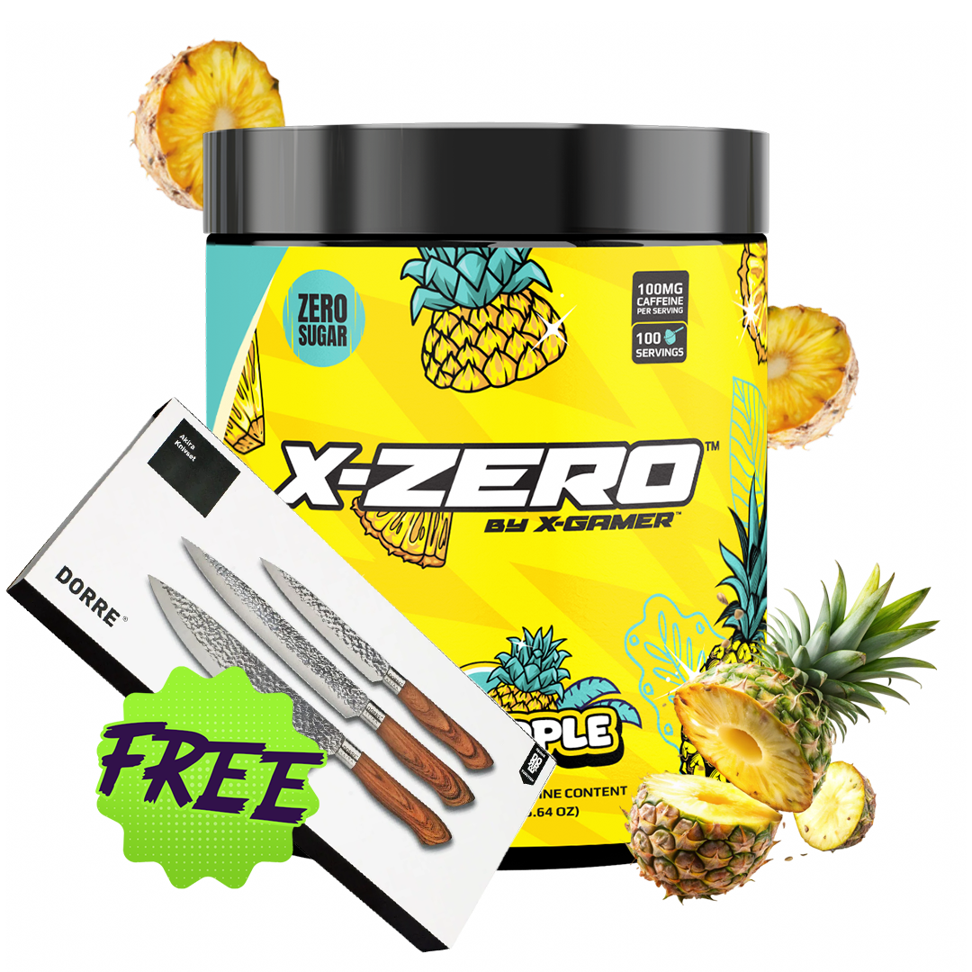 X-Zero Pineapple (160g / 100 Servings)