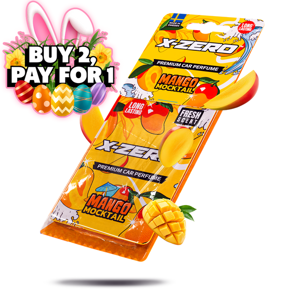 X-Zero Premium Car Air Freshener -  Mango Mocktail
