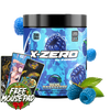 X-Zero Blue Raspberry (160g / 100 Servings)