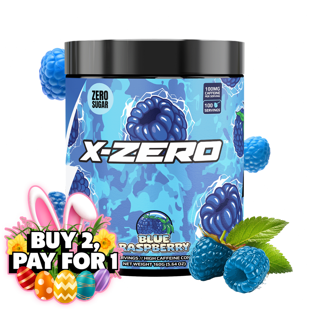 X-Zero Blue Raspberry (160g / 100 Servings)