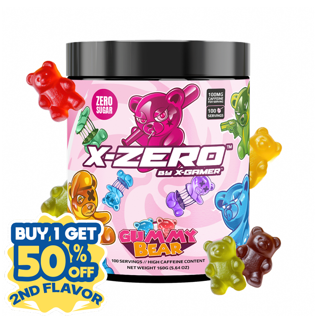 X-Zero Gummy Bear (160g / 100 portioner)