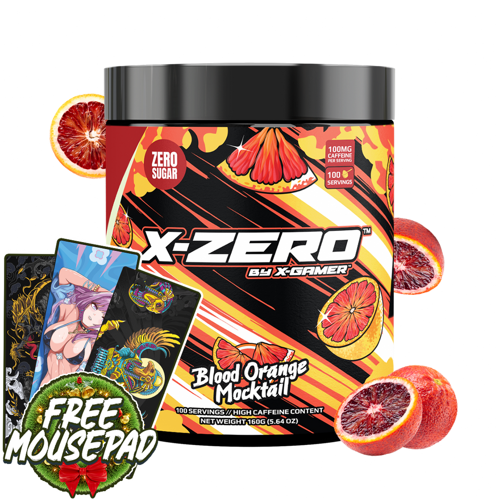 X-Zero Blood Orange Mocktail (160g / 100 Servings)