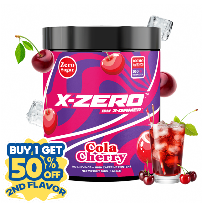 X-Zero Cola Cherry (160g / 100 Servings)