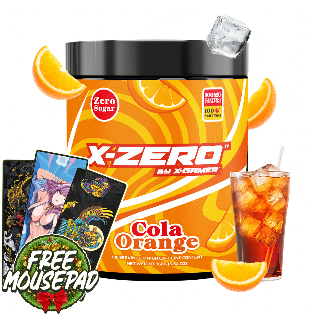 X-Zero Cola Orange (160g / 100 Servings)