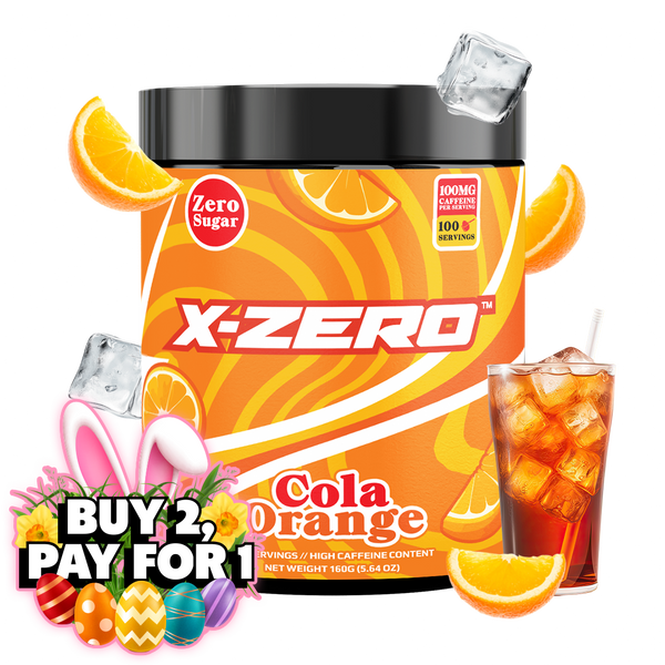 X-Zero Cola Orange (160g / 100 Servings)