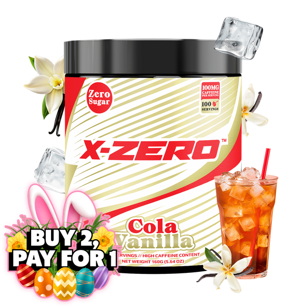 X-Zero Cola Vanilla (160g / 100 Servings)