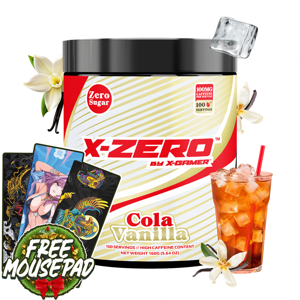 X-Zero Cola Vanilla (160g / 100 Servings)