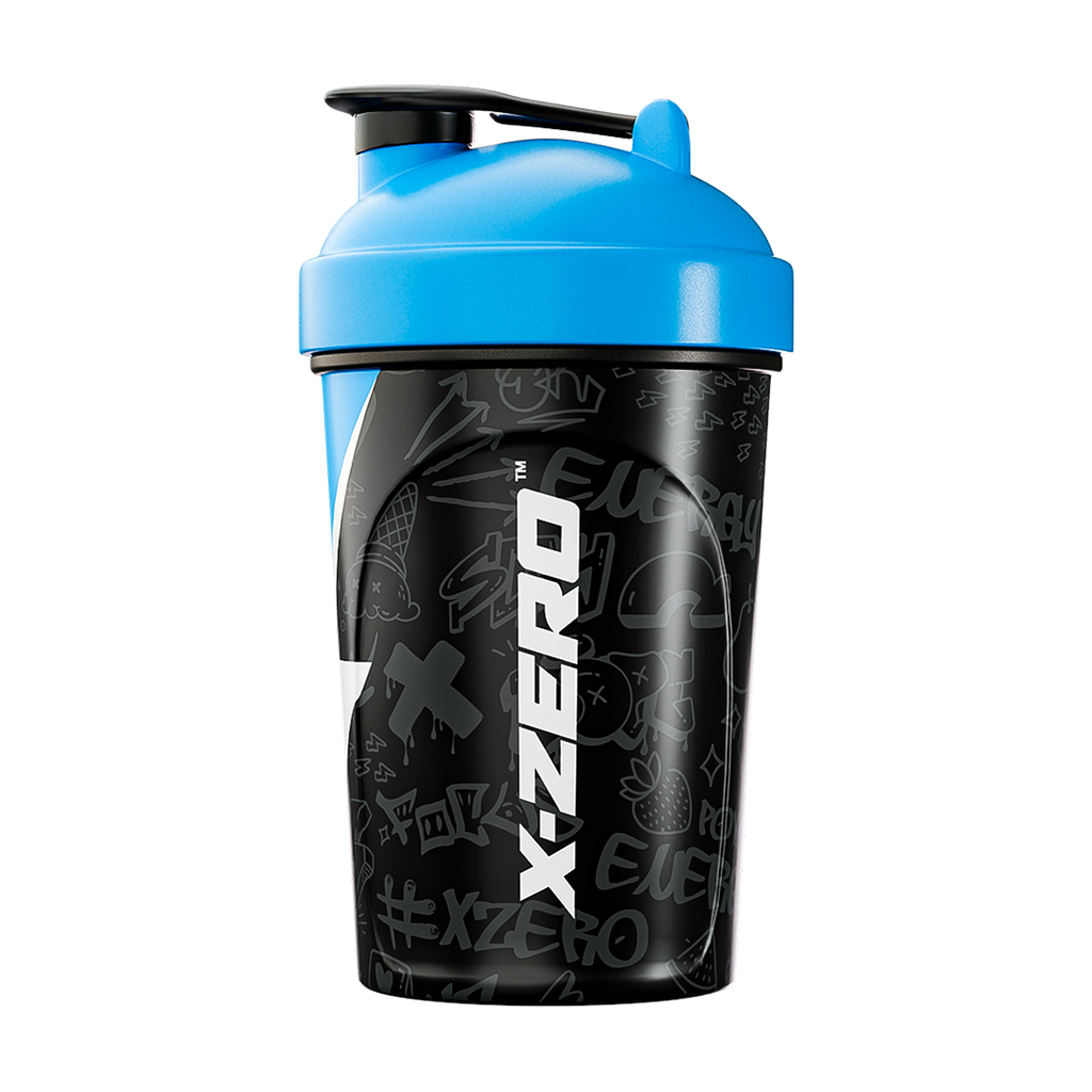 X-Zero Black & Blue Shaker (500ml)