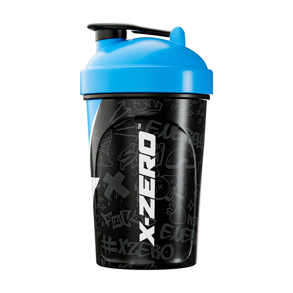 X-Zero Black & Blue Shaker (500ml)