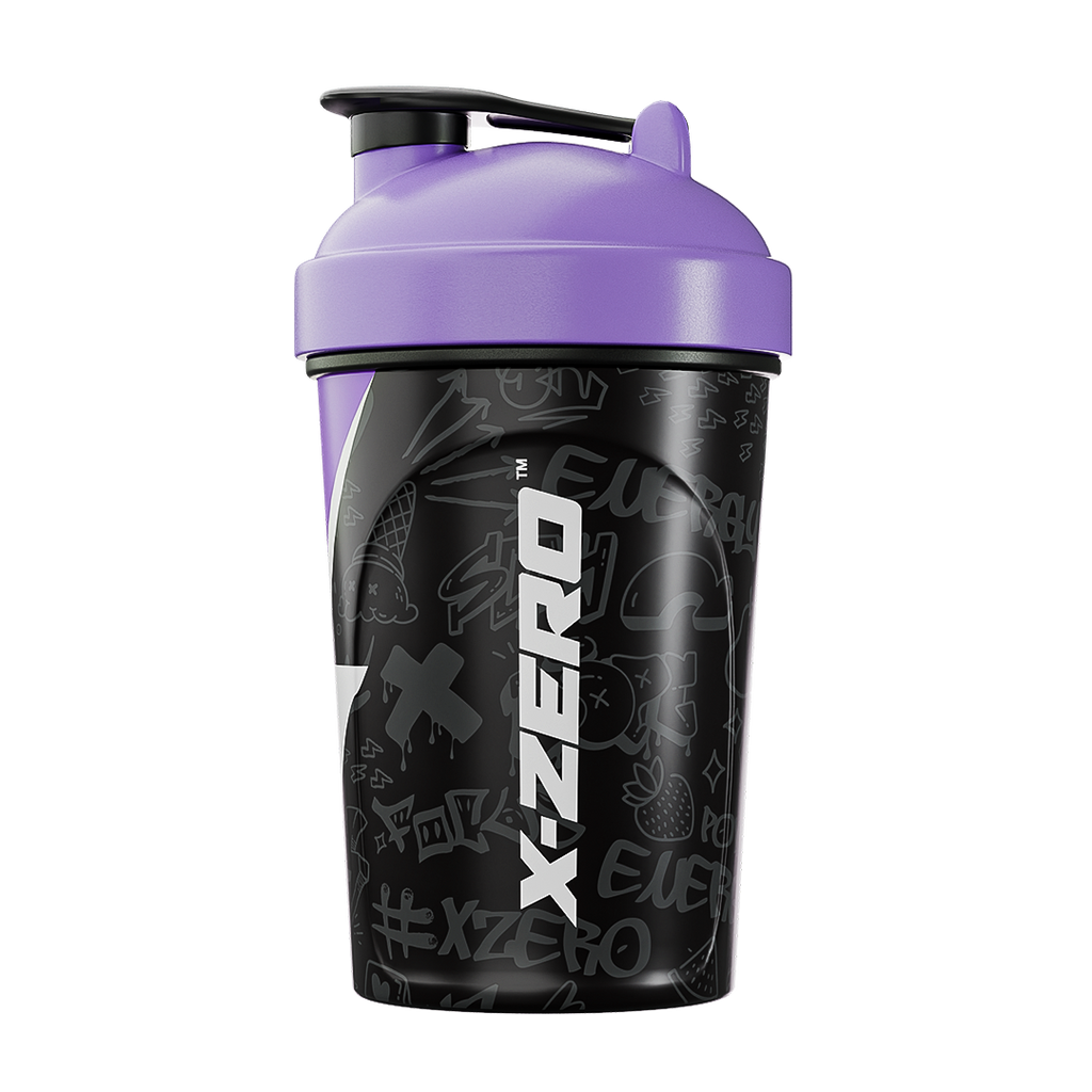 X-Zero Black & Purple Shaker (500ml)