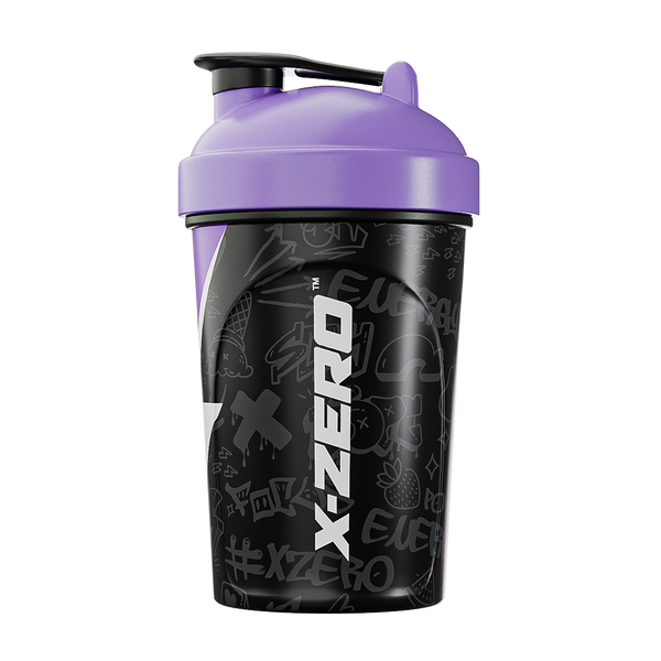 X-Zero Black & Purple Shaker (500ml)