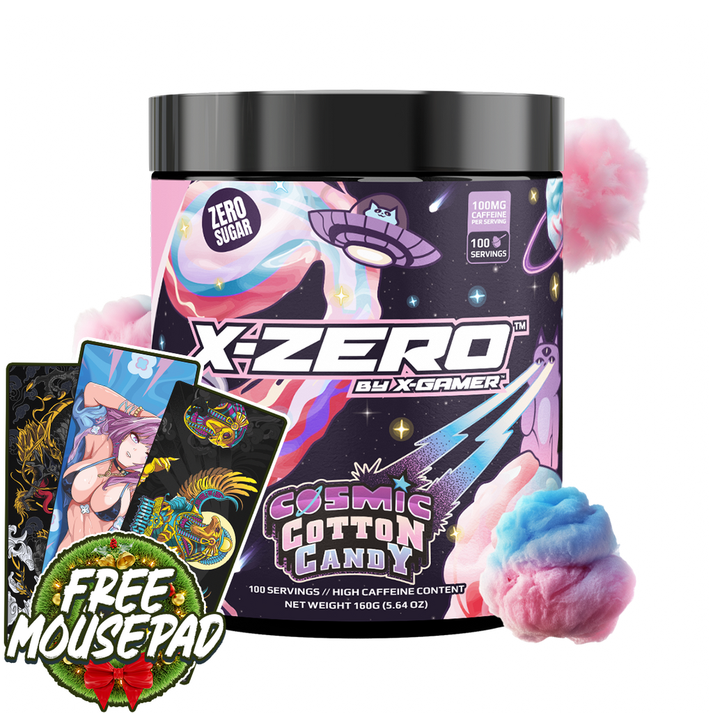 X-Zero Cosmic Cotton Candy (160g / 100 Servings)