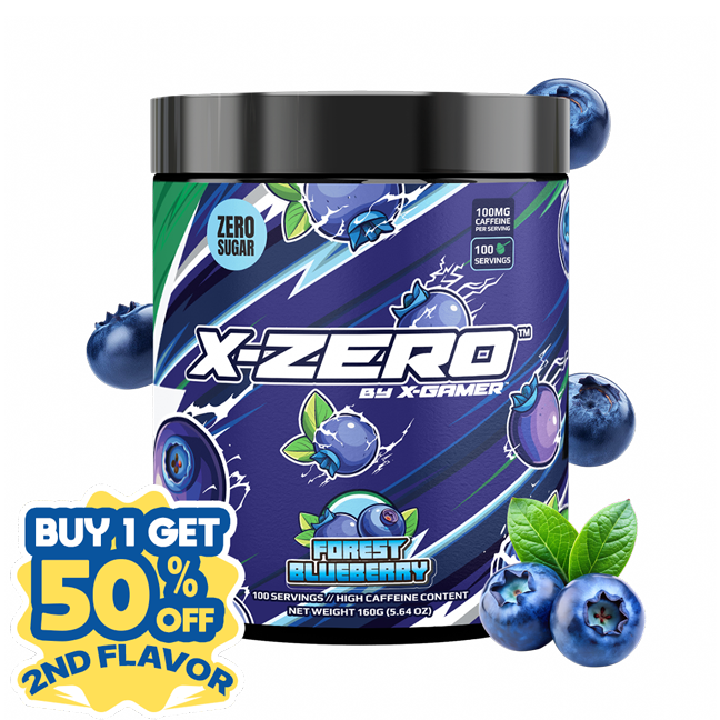 X-Zero Forest Blueberry (160g / 100 Servings)